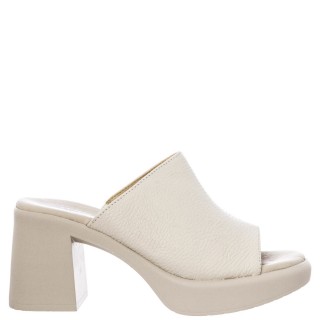 Γυναικεία Mules 779-24004 Δέρμα Off White ADAMS