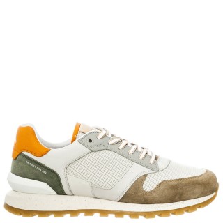 Ανδρικά Sneakers 12729-6079AM-SILKY Δέρμα-Δέρμα Καστόρι Μπεζ Ambitious