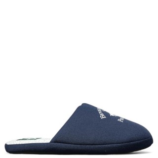 Ανδρικές Χειμερινές Παντόφλες 2722 Ύφασμα Μπλέ BEVERLY HILLS POLO CLUB