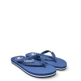 Ανδρικές Σαγιονάρες & Παντόφλες BHM519100-1108-SUNDAY MIX Σιλικόνη Μπλέ BEVERLY HILLS POLO CLUB