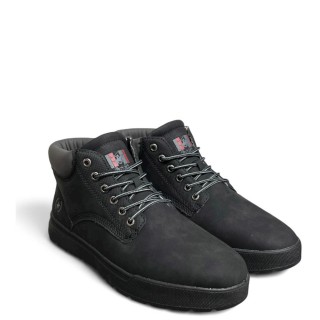 Ανδρικά Μποτάκια BHM525500-0003-PARKA NBK Eco-Leather Μαύρο BEVERLY HILLS POLO CLUB