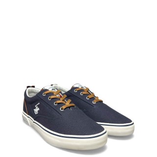 Ανδρικά Sneakers BHM610210-BATH CVS Ύφασμα Μπλέ BEVERLY HILLS POLO CLUB
