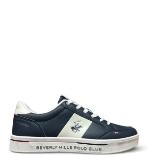 Ανδρικά Sneakers BHM614100-DANIEL ORTEGA LTX Eco-Leather Μπλέ BEVERLY HILLS POLO CLUB