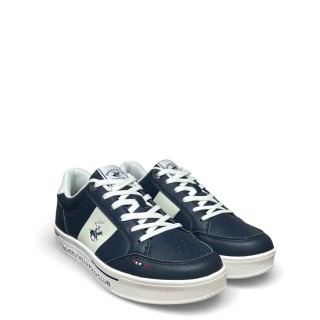 Ανδρικά Sneakers BHM614100-DANIEL ORTEGA LTX Eco-Leather Μπλέ BEVERLY HILLS POLO CLUB