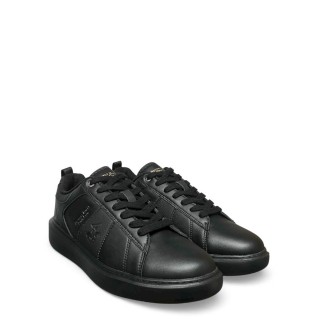Ανδρικά Sneakers BHM614400-KANYE LTX Eco-Leather Μαύρο BEVERLY HILLS POLO CLUB