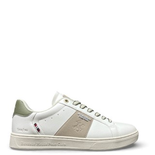 Ανδρικά Sneakers BHM614600-JUSTIN MIX Eco-Leather Λευκό BEVERLY HILLS POLO CLUB