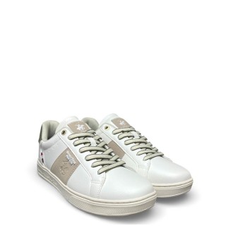 Ανδρικά Sneakers BHM614600-JUSTIN MIX Eco-Leather Λευκό BEVERLY HILLS POLO CLUB