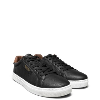 Ανδρικά Sneakers BHM615100-0003-CHALLENGE LTX Eco-Leather Μαύρο BEVERLY HILLS POLO CLUB