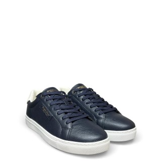 Ανδρικά Sneakers BHM615100-CHALLENGE LTX Eco-Leather Μπλέ BEVERLY HILLS POLO CLUB