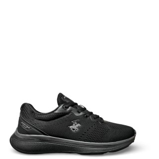 Ανδρικά Sneakers BHM616100-APES HILL Ύφασμα Μαύρο BEVERLY HILLS POLO CLUB