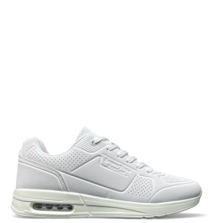 Ανδρικά Sneakers BHM617005-CALEB MIX Eco-Leather Λευκό BEVERLY HILLS POLO CLUB