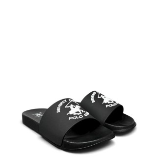 Ανδρικές Σαγιονάρες & Παντόφλες BHM619100-0008-MARNI MIX Σιλικόνη Μαύρο BEVERLY HILLS POLO CLUB