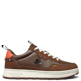 Ανδρικά Sneakers BHM624705-0012-ASTRO MIX Eco-Leather-Eco-Suede Ταμπά BEVERLY HILLS POLO CLUB