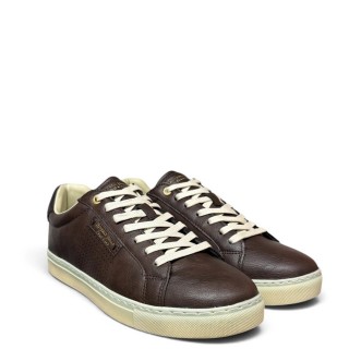 Ανδρικά Sneakers BHM625100-0788-CHALLENGE LTX Eco-Leather Καφέ BEVERLY HILLS POLO CLUB