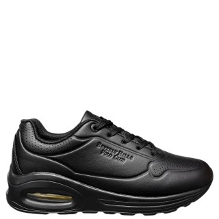 Γυναικεία Sneakers BHW517100-0003-SUMMER LTX Eco-Leather Μαύρο BEVERLY HILLS POLO CLUB