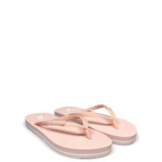 Γυναικείες Παντόφλες BHW519100-0044-SUNDAY MIX Σιλικόνη Ροζ BEVERLY HILLS POLO CLUB