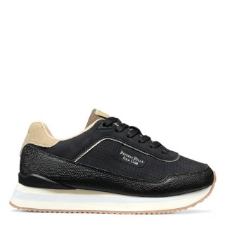 Γυναικεία Sneakers BHW523200-0003-PENNY NBX Eco-Leather Μαύρο BEVERLY HILLS POLO CLUB