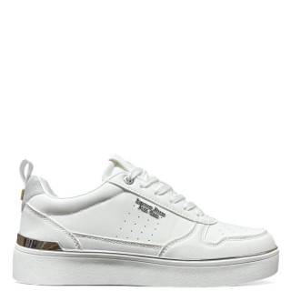 Γυναικεία Sneakers BHW524301-0061-FLEXY LTX Eco-Leather Λευκό BEVERLY HILLS POLO CLUB