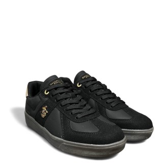 Γυναικεία Sneakers BHW525200-0003-OXFORD MIX Eco-Leather-Eco-Suede Μαύρο BEVERLY HILLS POLO CLUB
