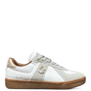 Γυναικεία Sneakers BHW525200-0352-OXFORD MIX Eco-Leather-Eco-Suede Λευκό BEVERLY HILLS POLO CLUB Γυναικεία Sneakers BHW525200-0352-OXFORD MIX Eco-Leather-Eco-Suede Λευκό BEVERLY HILLS POLO CLUB