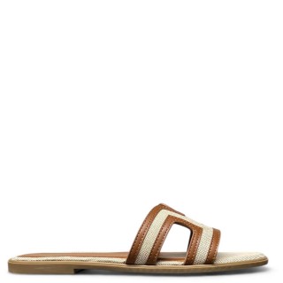 Γυναικείες Παντόφλες BHW619005-MINA CVS Ύφασμα Ταμπά BEVERLY HILLS POLO CLUB