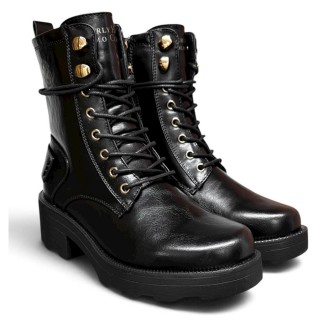 Γυναικεία Μποτάκια BHW621420-0003-SUMMER Eco-Leather Μαύρο BEVERLY HILLS POLO CLUB