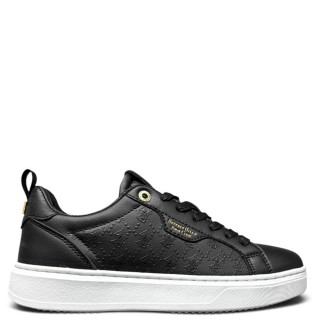 Γυναικεία Sneakers BHW625205-0003-KELLE LTX Eco-Leather Μαύρο BEVERLY HILLS POLO CLUB