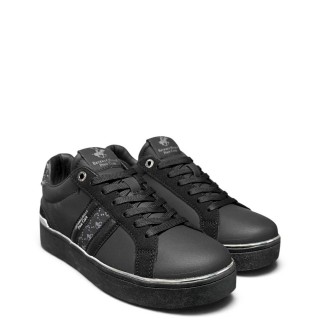 Γυναικεία Sneakers BHW625311-0003-JUDI LTX Eco-Leather Μαύρο BEVERLY HILLS POLO CLUB