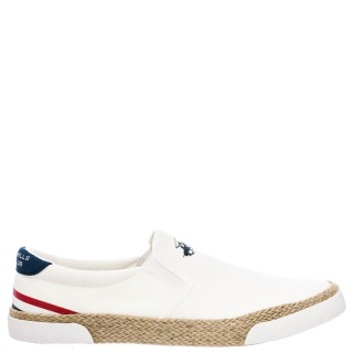 Ανδρικές Εσπαντρίγιες HM6780 Ύφασμα Λευκό BEVERLY HILLS POLO CLUB