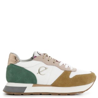 Γυναικεία Sneakers DB6001 Δέρμα Καστόρι Πολύχρωμο CAFENOIR