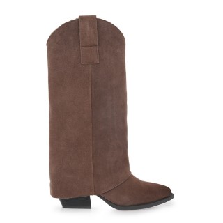 Γυναικείες Μπότες V216W0364547 Δέρμα Καστόρι Πούρο CARLA CORTEZ