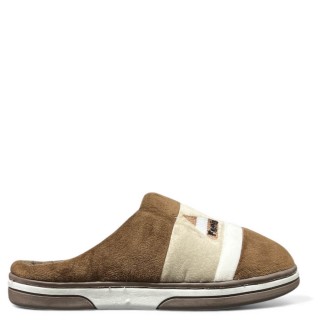 Γυναικείες Χειμερινές Παντόφλες CDCΜ251034 Πετσετέ Καφέ CASA DE CALMA