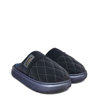 Γυναικείες Χειμερινές Παντόφλες CDCΜ251038 Ύφασμα Μπλέ CASA DE CALMA