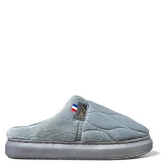 Γυναικείες Χειμερινές Παντόφλες CDCM251126 Γούνα Γκρι CASA DE CALMA