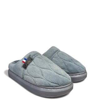 Γυναικείες Χειμερινές Παντόφλες CDCM251126 Γούνα Γκρι CASA DE CALMA