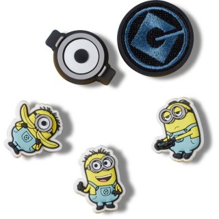  10012725-Minions 5 Pack Σιλικόνη Πολύχρωμο CROCS