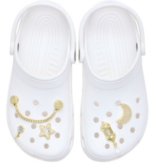  10017807-Month of Happiness 5 Pack Μέταλλο Χρυσό CROCS