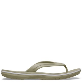 Γυναικείες Παντόφλες 11033-1WY-Crocband Flip Croslite Σκούρο Μπέζ CROCS