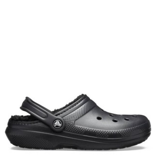 Γυναικεία Mules 203591-060-Classic Lined Clog Croslite Μαύρο CROCS