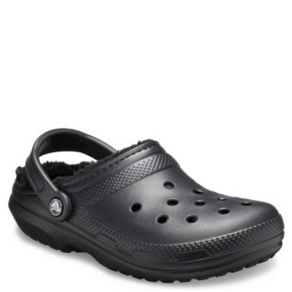 Γυναικεία Mules 203591-060-Classic Lined Clog Croslite Μαύρο CROCS
