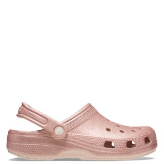 Γυναικεία Mules 205942-6WV-Classic Glitter Clog Glitter-Croslite Ροζ Χρυσό CROCS