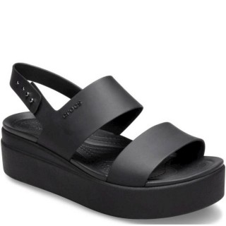 Γυναικείες Πλατφόρμες 206453-060-Brooklyn Low Wedge Croslite Μαύρο CROCS