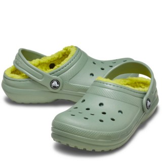  207009-308-Classic Lined Clog T Croslite Χακί CROCS