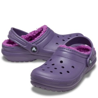  207009-5CI-Classic Lined Clog T Croslite Μωβ CROCS