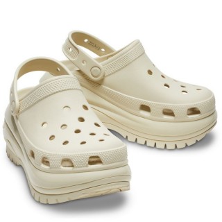 Γυναικεία Mules 207988-2Y2-Mega Crush Clog Croslite Μπεζ CROCS