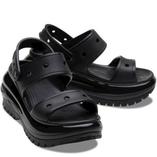 Γυναικεία Πέδιλα 207989-001-Mega Crush Sandal Croslite Μαύρο CROCS
