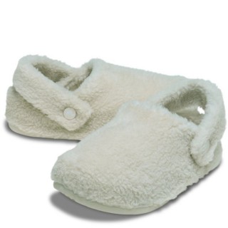 Γυναικείες Παντόφλες 209386-160-Classic Cozzzy Slipper Γούνα Μπεζ CROCS