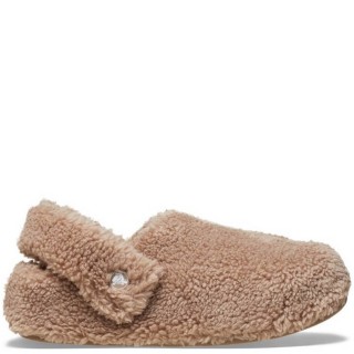 Γυναικείες Παντόφλες 209386-195-Classic Cozzzy Slipper Γούνα Μπεζ Crocs
