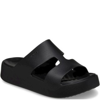 Γυναικείες Παντόφλες 209409-001-Getaway Platform H-Strap Croslite Μαύρο CROCS