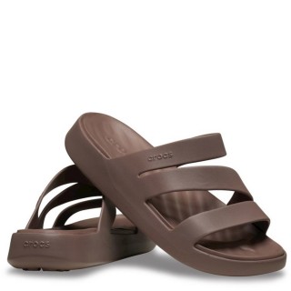 Γυναικείες Παντόφλες 209587-0LF-Getaway Strappy Croslite Latte CROCS